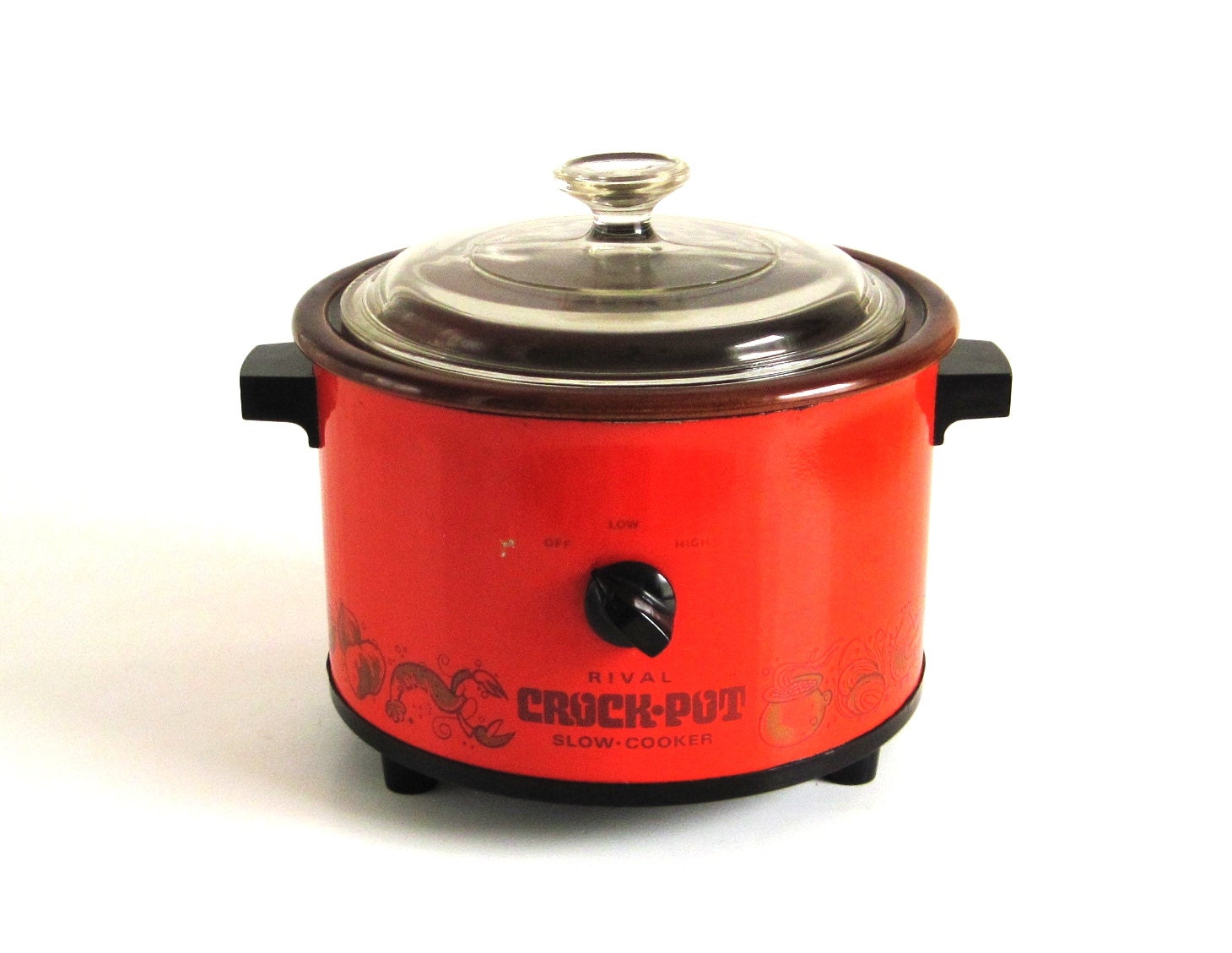 Vintage Rival  Crock  Pot  Small 2 5 Qt 3102