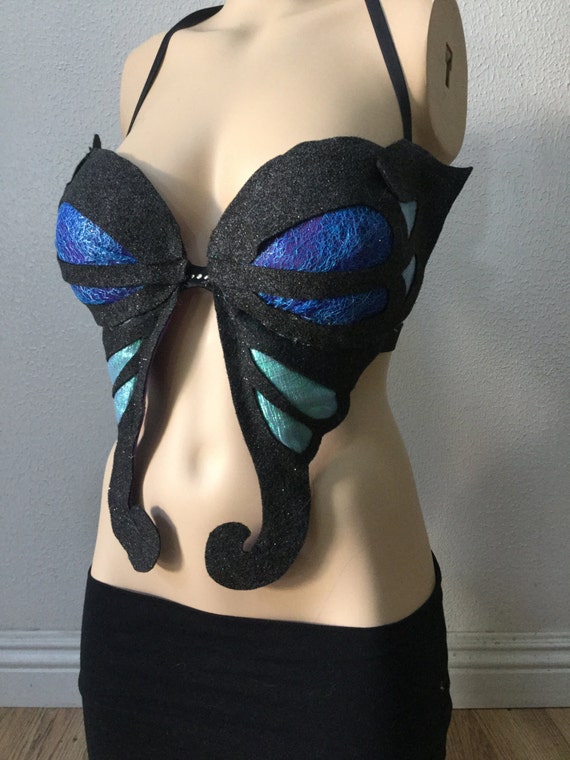 Items similar to Butterfly halter top on Etsy