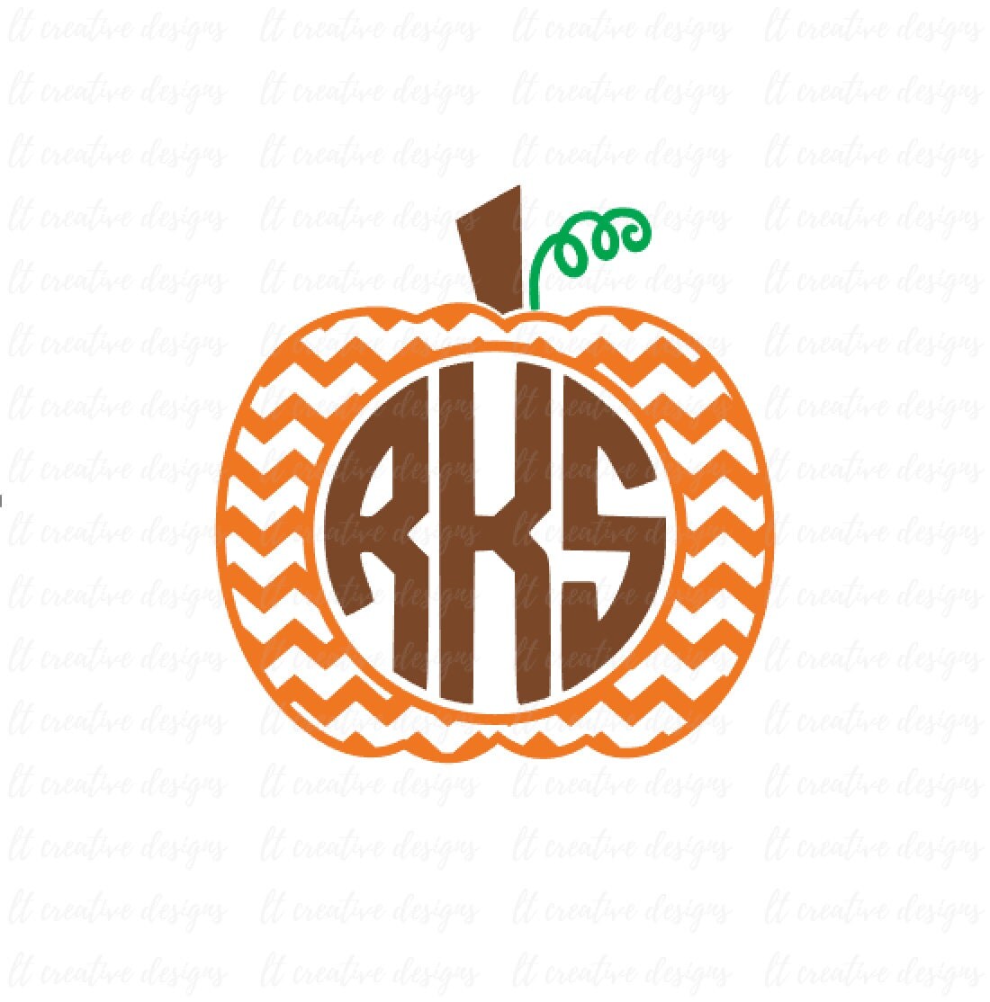 Download Chevron Pumpkin SVG Pumpkin Monogram SVG Pumpkin Frame SVG