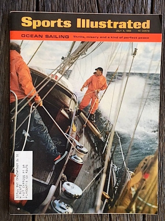 Vintage Sports Illustrated Magazine July 4 1966 Ocean by WoodWell