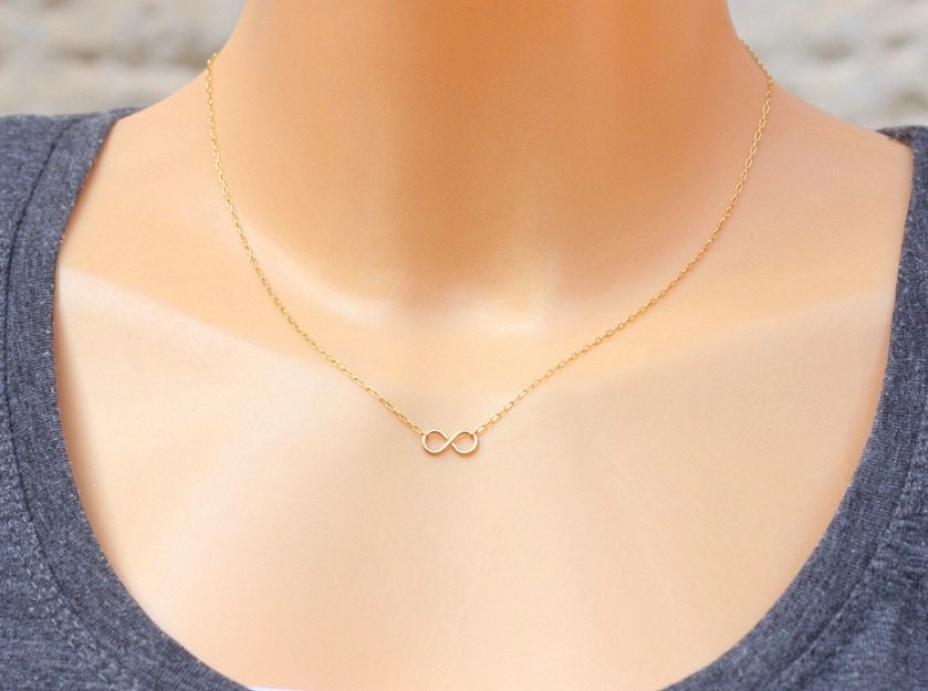 Tiny Charm Necklace / Thin Gold Chain / Chain necklace /Gift