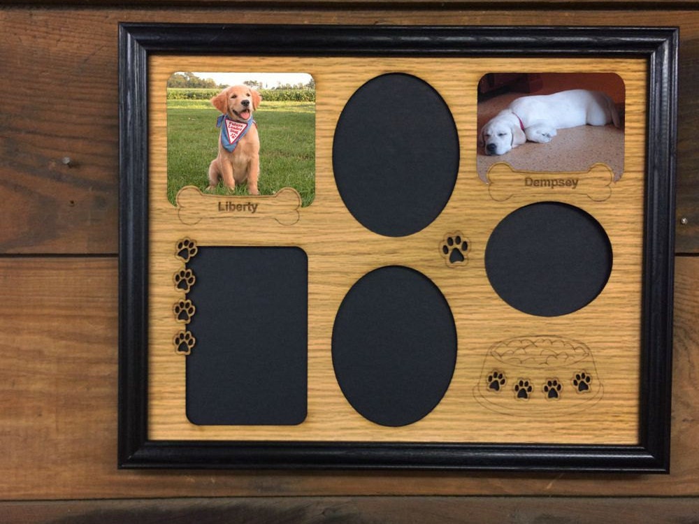 11x14 Personalized Dog Picture Frame Dog Lover by legacyimages