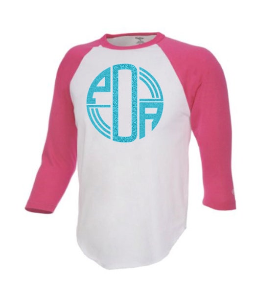 monogram baseball shirt