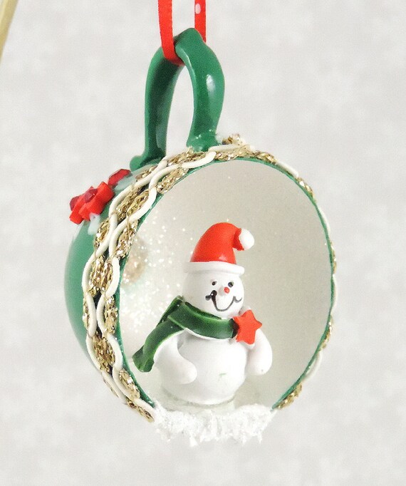 christmas teacup snowman snowman tree ornament teacup christmas teacup snowman snowman tree ornament teacup