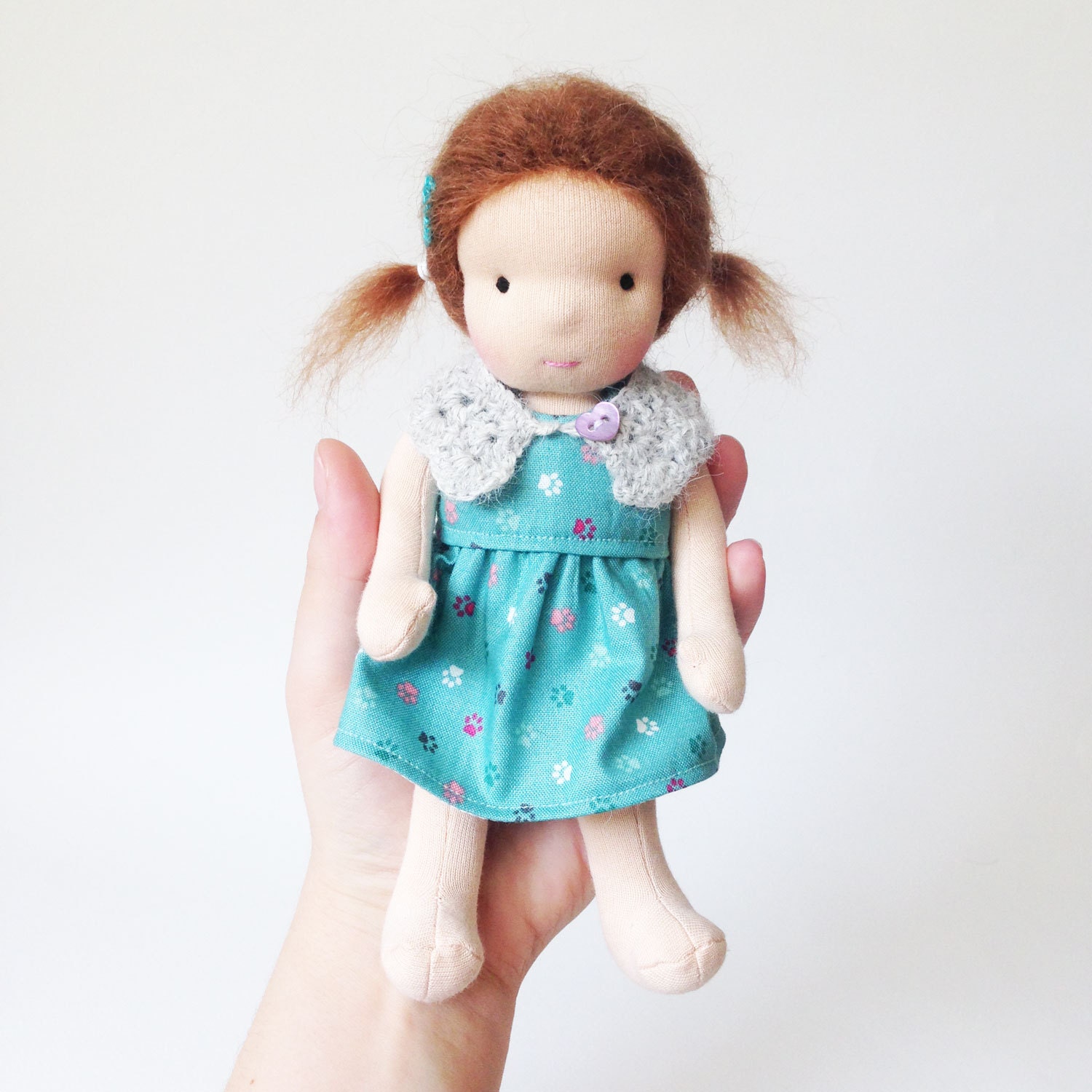 small waldorf doll