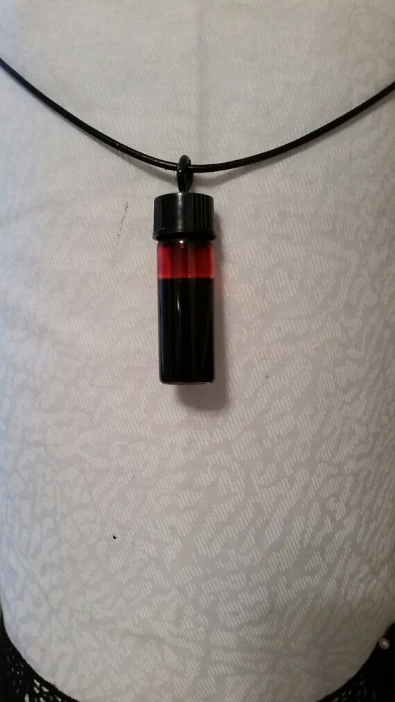 Vial of Blood Necklace
