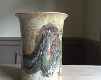 Signed Vintage Studio Pottery Vase