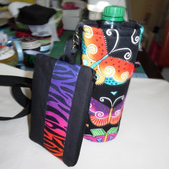 work tote with water bottle holder