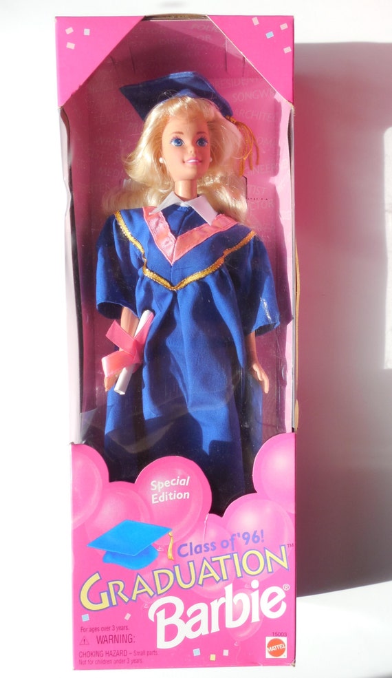 vintage barbie graduation