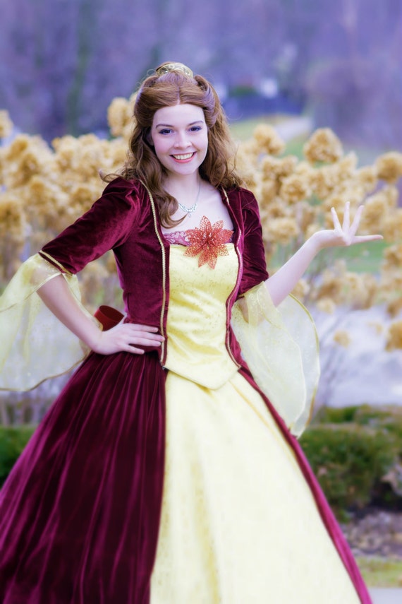 Belle's Enchanted Christmas Dress