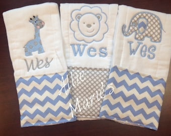 Baby Burp Cloths, Burp Cloths, Boy Burp Cloth, Girl Burp, Embroidered Burp Cloth, Personalized Burp Cloth, Monogrammed Burp Cloth