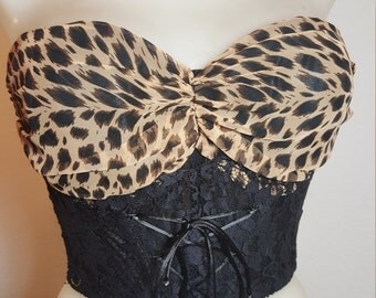 Leopard lingerie | Etsy