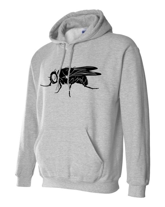 FLY Hoodie sizes S M L Xl 2Xl 3Xl Unisex Insect Comfy Hooded