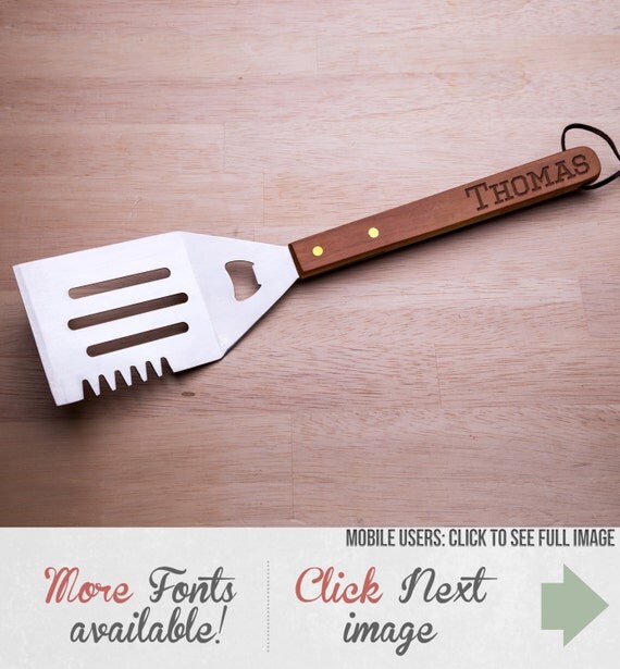Engraved Spatula Personalized Wedding Gift by EverythingEtchedAZ