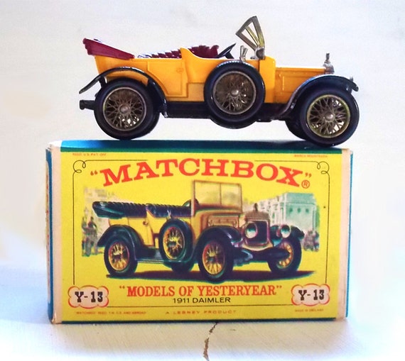 Matchbox 1911 Daimler Y-13 Models of Yesteryear