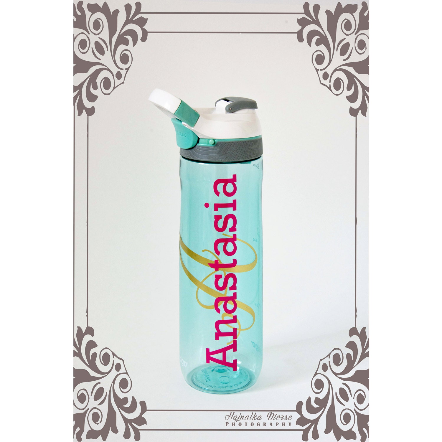 custom vinyl vinyl decal water bottle decal shaker bottle