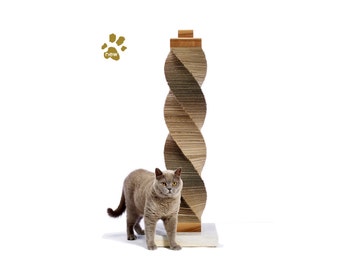 tall cardboard cat scratcher