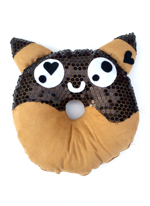 doughnut cat plush