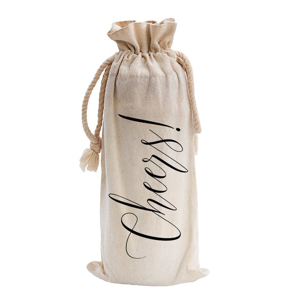 Cheers Long Style Wine Bag Gift Bag Wine Gift by FrankRegards