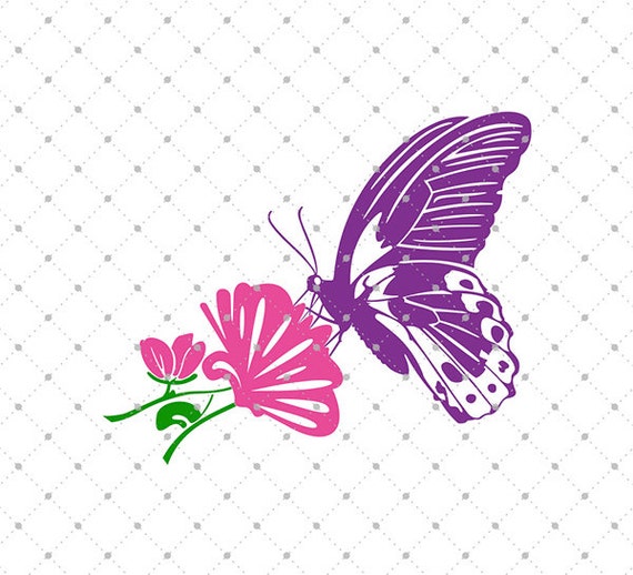 Free Free 233 Butterfly And Flower Svg Free SVG PNG EPS DXF File