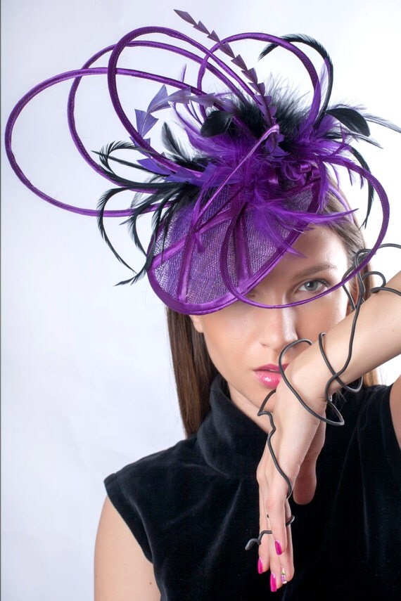 Kentucky derby headpiece Melbourne cup hat Derby fascinator