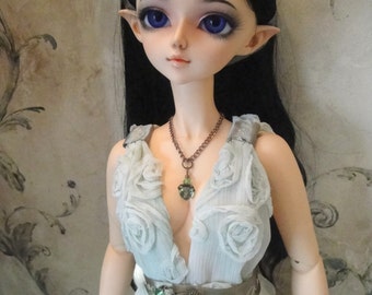 Light Court: Spring Maiden Elven/Fairy Gown for Super Dollfie Delf Feeple 60 and similar sized BJD