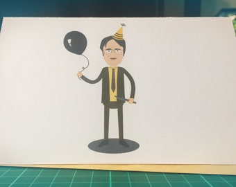 Dwight Schrute Birthday Card (The Office)