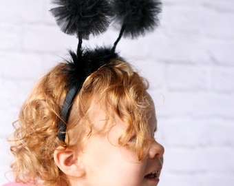 Ladybug Costume Headband - Ladybug Headband - Butterfly Antenna Headband - Ladybug Halloween Costume - Toddler Halloween Costume - Antenna