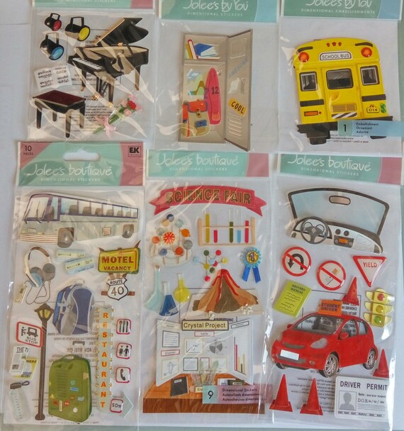 Jolee's Boutique Stickers Scrapbooking by on Etsy