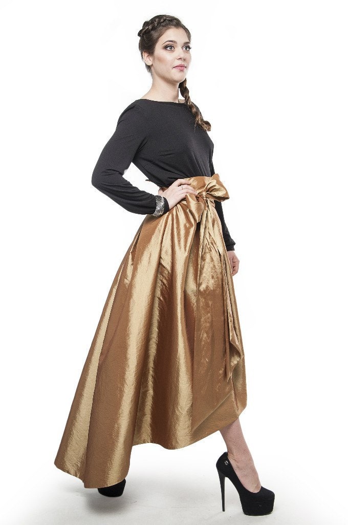evening skirt long