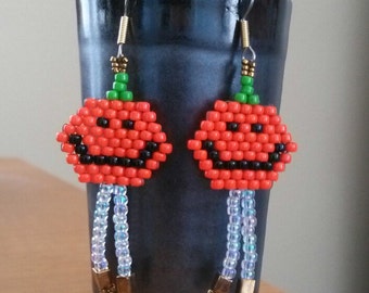 Dancing Pumpkins Earring Pattern