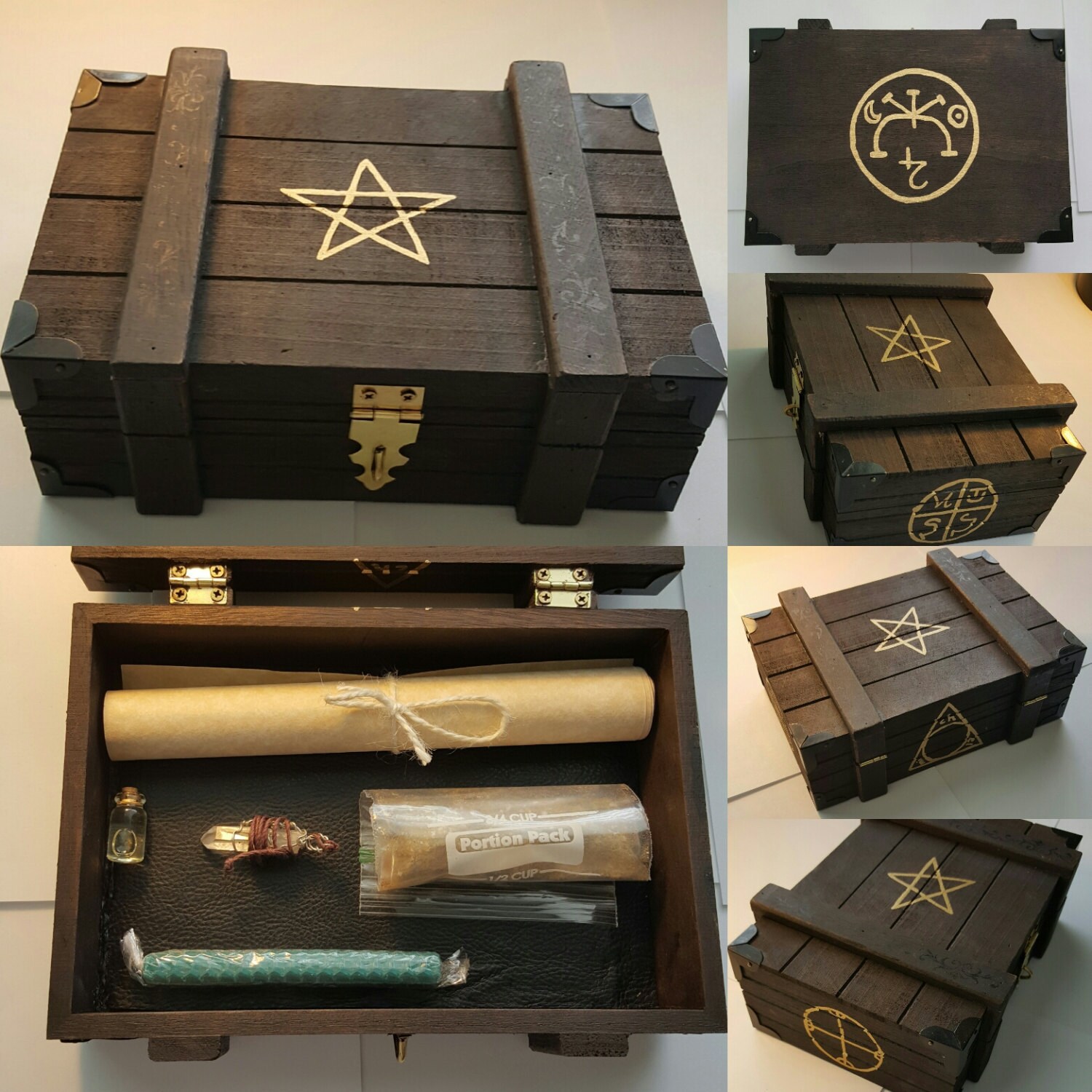 Custom Witches Spell Box