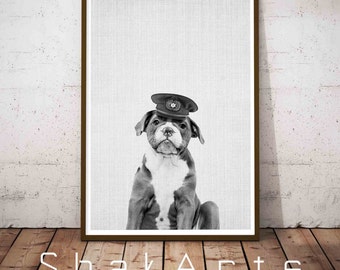 Dog Portrait, Pet Portrait, New Baby Dog, Baby Animal Prints, Dog Bedroom, New Baby Nursery Art, Baby Animal Prints, Playroom Decor, Dog Art