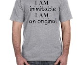 i am inimitable i am an original shirt