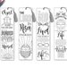 coloring in bible bookmarks bible journaling printable