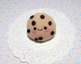 Kawaii Chocolate Chip Cookie Plush Charm-Plushie-Kawaii-squishy-Kawaii squishy-Chocolate Chip Cookie-Toy-Brown-cookie