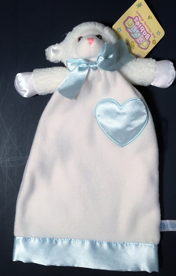 baby blanket blue lamb Baby be to personalized. Lovie Small Blue Blankets Lamb