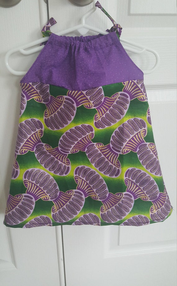 Pillowcase dress African dress Ankara dress girl dress by AYOBE