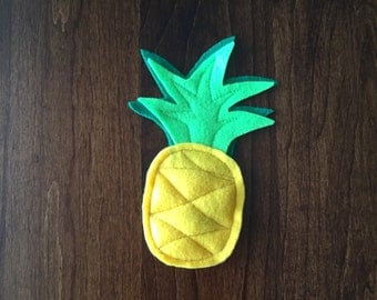 Pineapple Catnip Cat Toy - Tropical Fruit Cat Nip Kitty Toys - Aloha