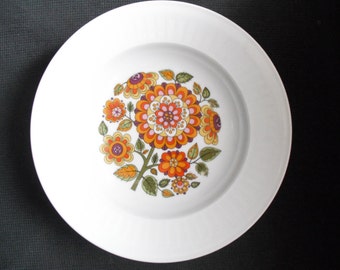 Seltmann Weiden pair of bowls retro floral design