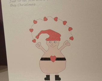 Thinking of you//Christmas Card//Sending Lots of Love//Mental Health//Healing//