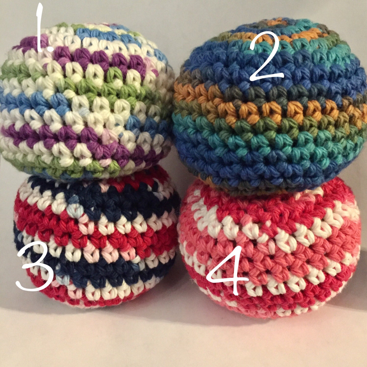 Hacky sack crochet bean bag hacky sack bean bag toy crochet