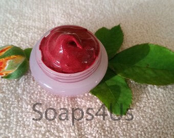 Rose Hibiscus Firming Face Mask, Lifting Facial Mask, Anti-Aging Hibiscus Facial Mask, Moisturizing Face Mask, Natural Organic Skin Care.