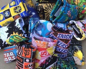 Limited Qty SALE!!! Assorted Padded Pipe Pouches Drawstring Bags
