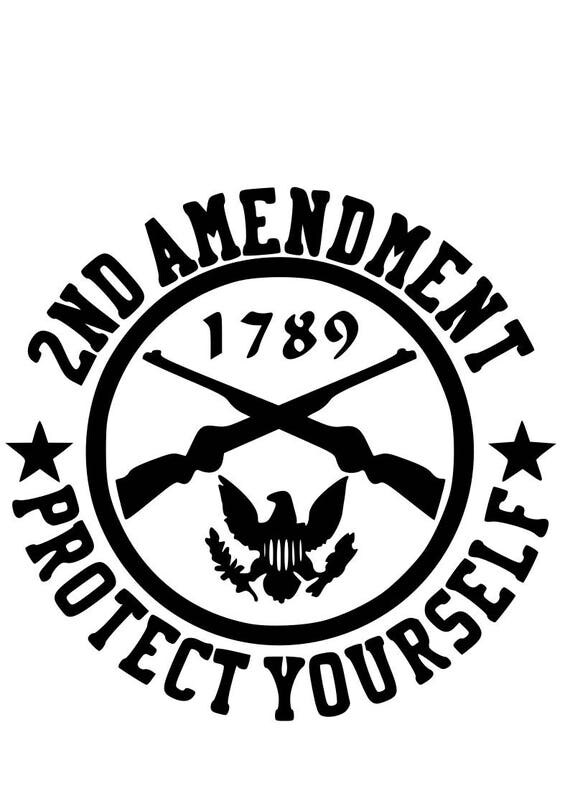 2nd Amendment Svg File Quote Cut File Silhouette File