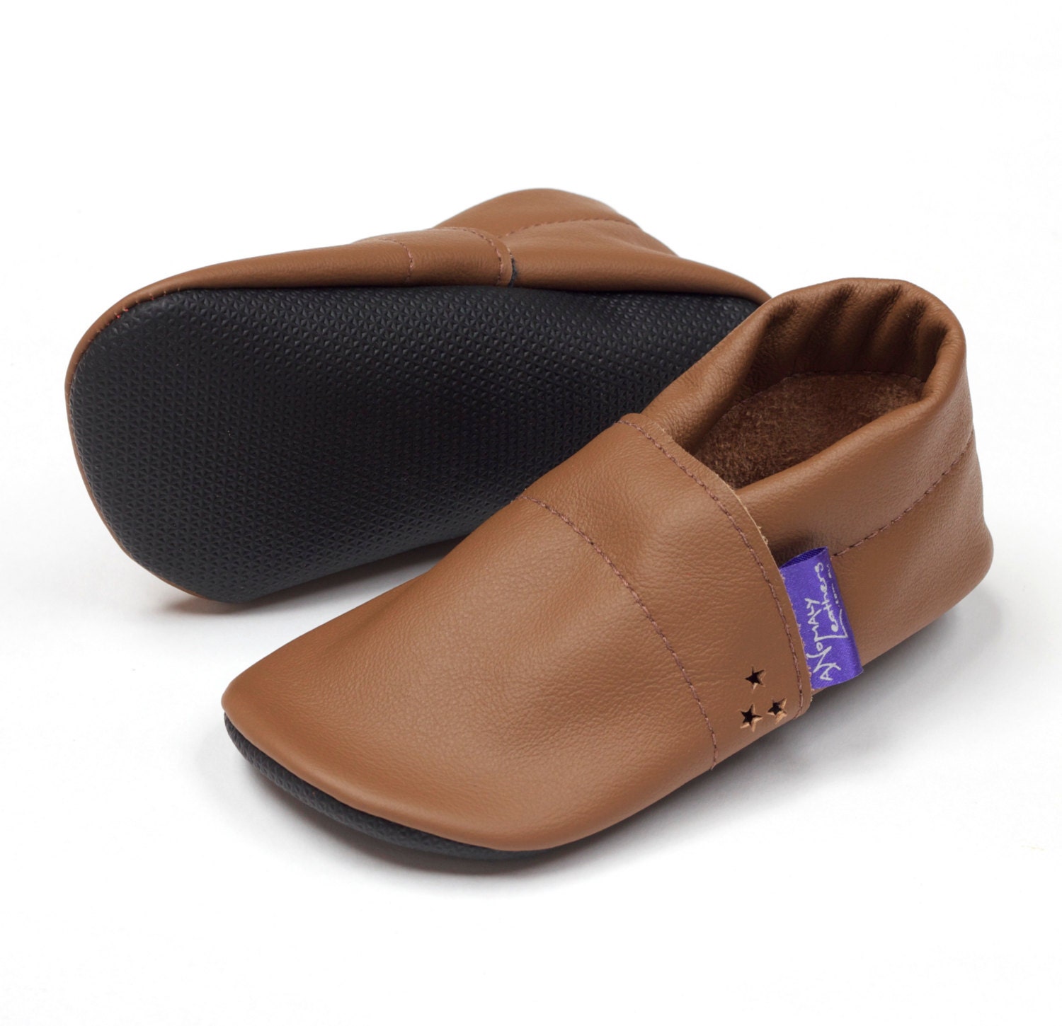 Gift for kids Leather baby shoes handmade toddler prewalker