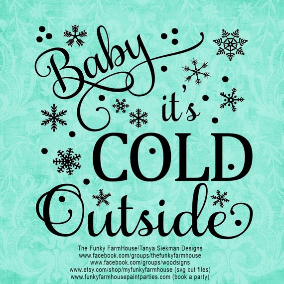Download SVG & PNG Baby it's cold outside