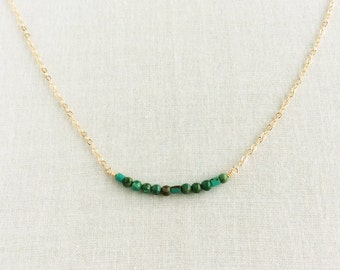 BFF Turquoise Morse Code Necklace - BFF Morse Code Necklace - BFF Necklace - Best Friend Necklace - Friendship Necklace - Morse Code