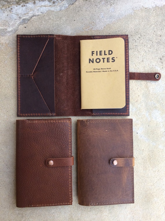 Leather Field Notes Journal leather journal journal cover