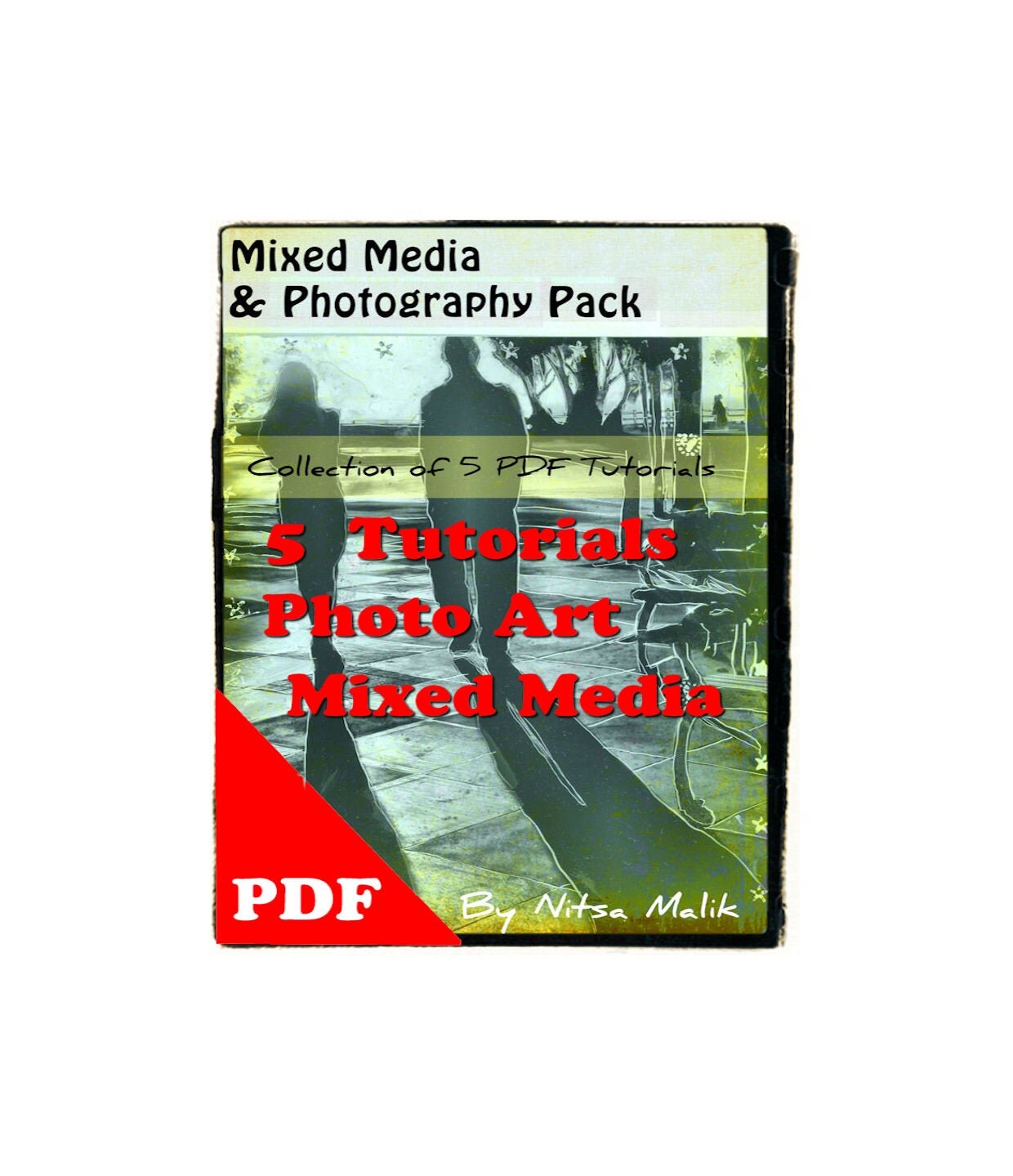 Mixed Media Photography 5 tutorial files image transfer